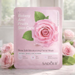 Увлажняющая маска для лица с розой