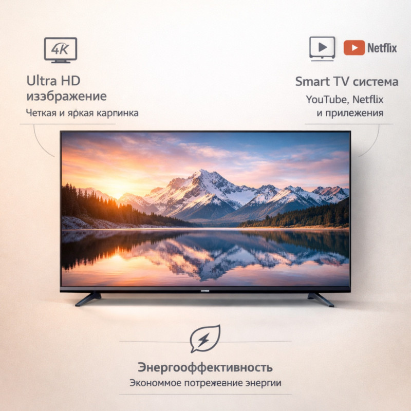 SMART TV — 75 4K Ultra HD