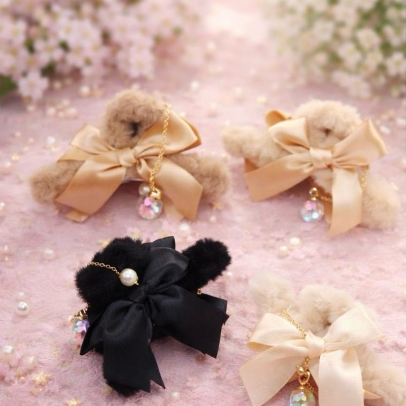 Зажим для волос с бантом