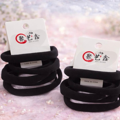 Резинки черные простые 5 шт
